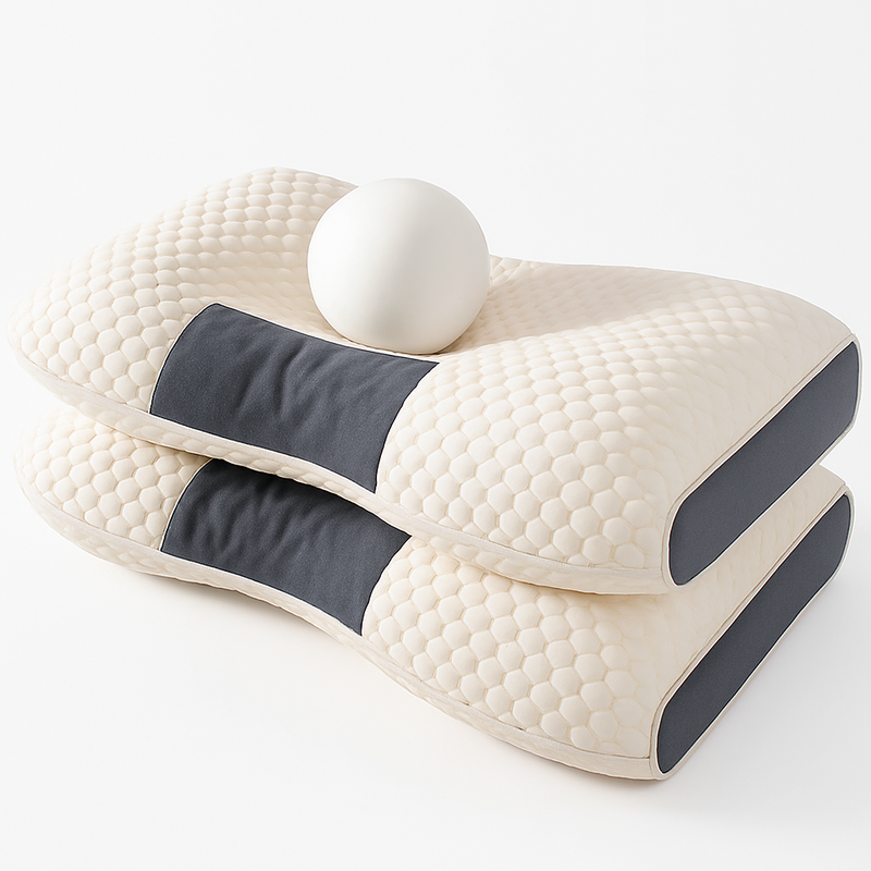oreiller cervical orthopédique en fibre de soja pour un sommeil réparateur