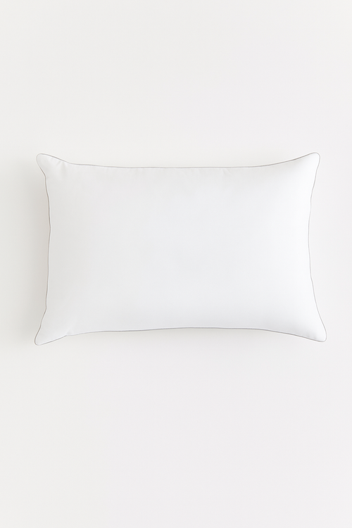 oreiller en duvet d'oie doux et confortable 50 x 70 cm - vue 2 sur 6