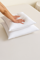 oreiller en duvet d'oie doux et confortable 50 x 70 cm