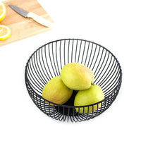 panier de rangement en fer pour fruits et collations