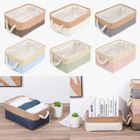 panier de rangement pliable pour linge et jouets