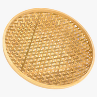 panier en bambou tressé pour collations et fruits
