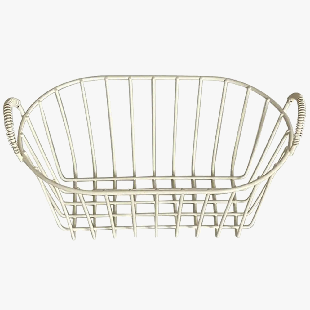 panier en fer pour collations et rangement décoratif