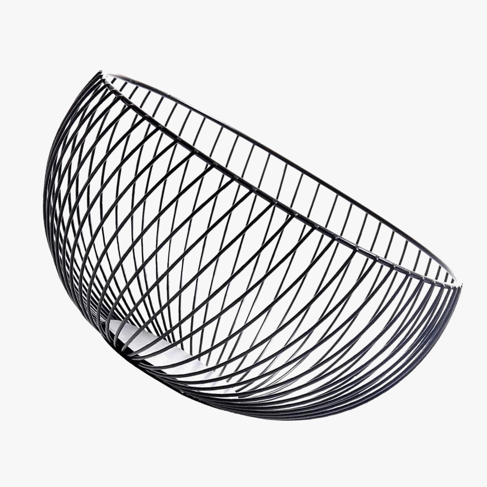 panier en fil de fer pour fruits et rangement polyvalent
