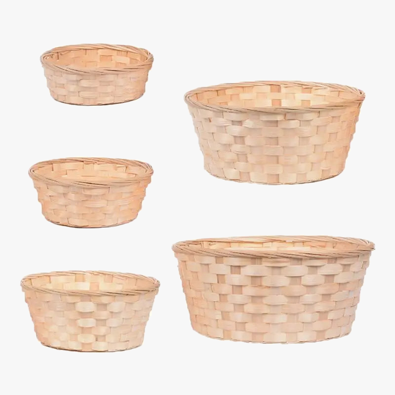 panier en osier pour pain légumes et présentation décorative