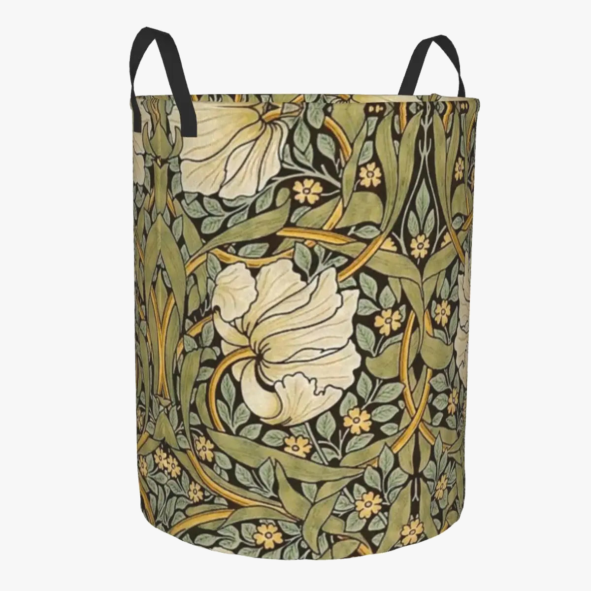 panier à linge floral personnalisé pour rangement et organisation