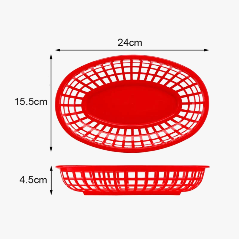 panier ovale pour nourriture accessoire de cuisine et rangement