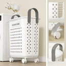 panier pliable multifonctionnel avec roulettes grande capacité rangement pratique