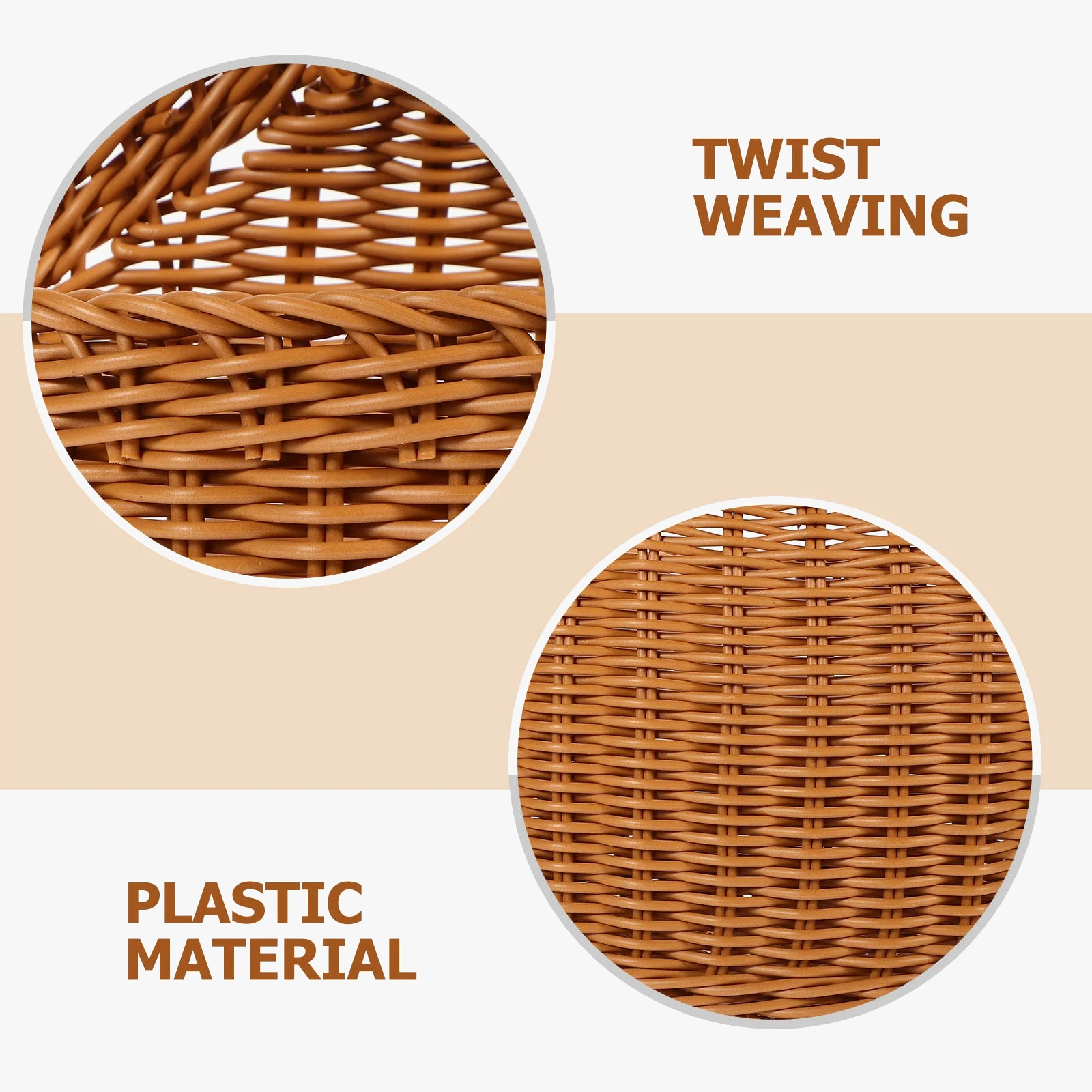 panier suspendu en plastique pour rangement et cuisine