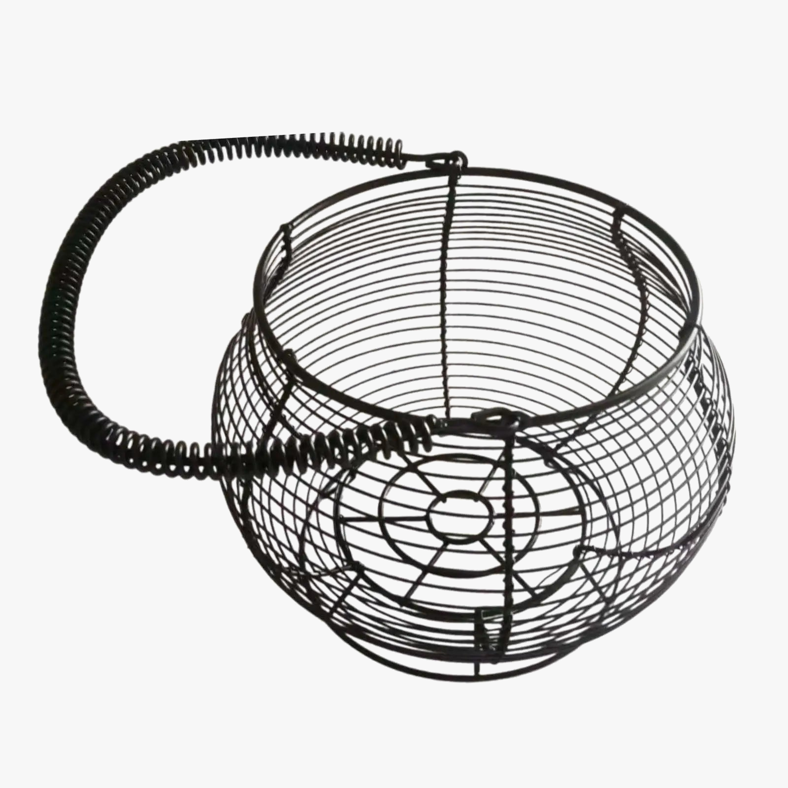 panier à œufs en fil de fer avec poignée pour rangement alimentaire