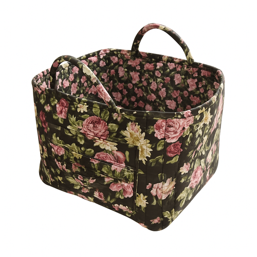 paniers de rangement en tissu grande capacité avec poignées pratiques