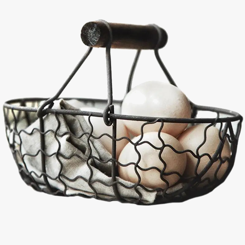 paniers de rangement tissés pour fruits et légumes