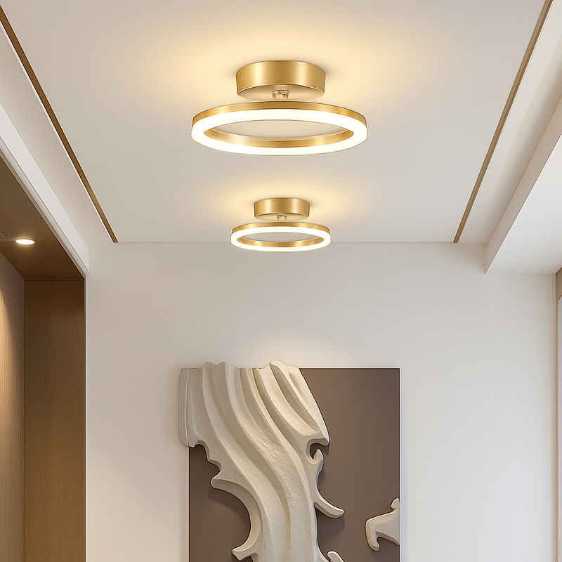 Plafond moderne à LEDs lampe éclairage intérieur décoration de la maison pour chambre Table à manger salon balcon couloir plafonnier