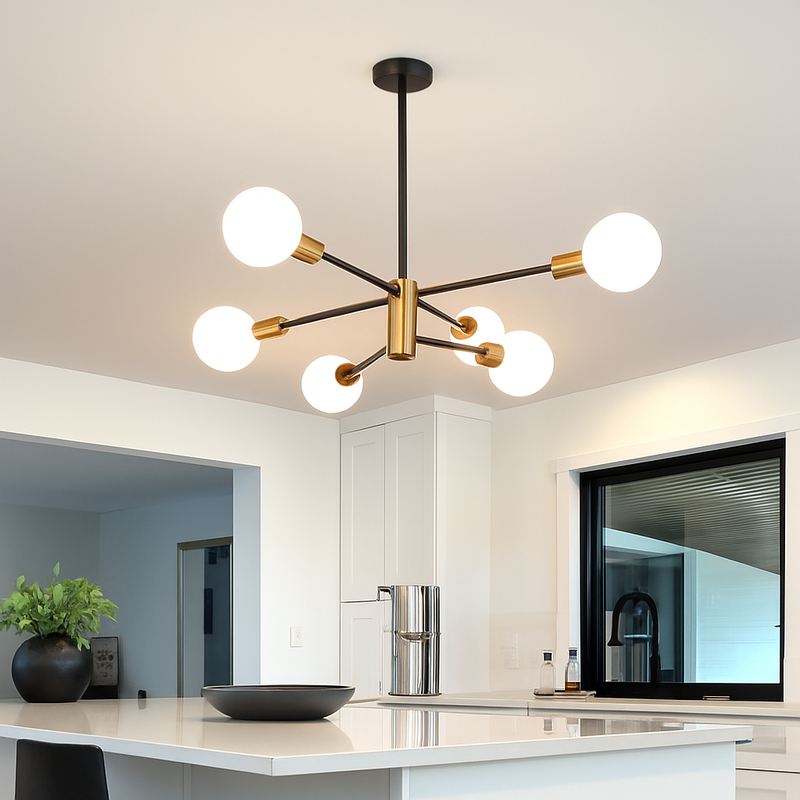 PLAFONNIER LAMPE À suspension Lustre Lampe de salle à manger 4 spots de plafond EUR 69,99 PLAFONNIER LAMPE À suspension Lustre Lampe de salle à manger 4 spots de plafond EUR 69,99