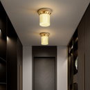 Plafonnier design LED doré en cristal luxury Tourtelle