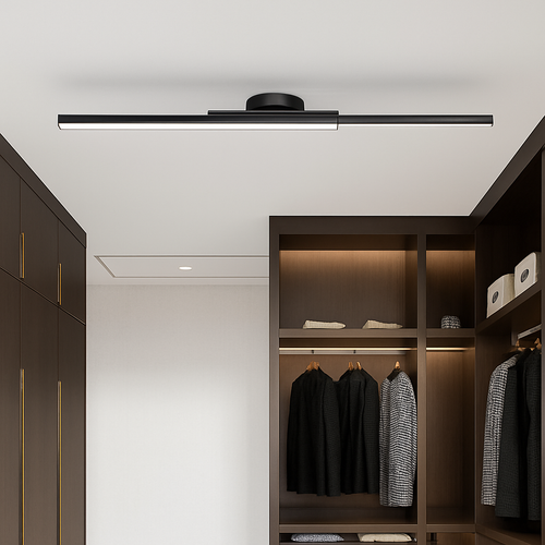 Plafonnier design LED linéaire et minimaliste Dallas