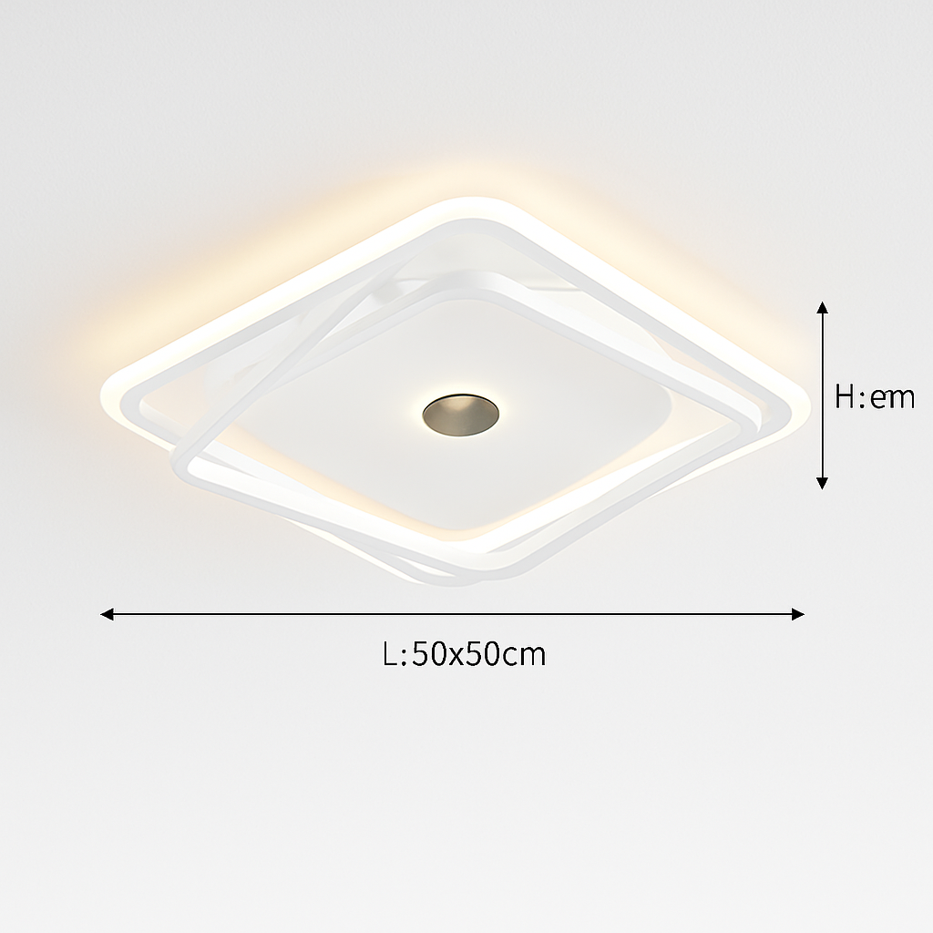 plafonnier design minimaliste pour un éclairage d'ambiance élégant - vue 14 sur 14
