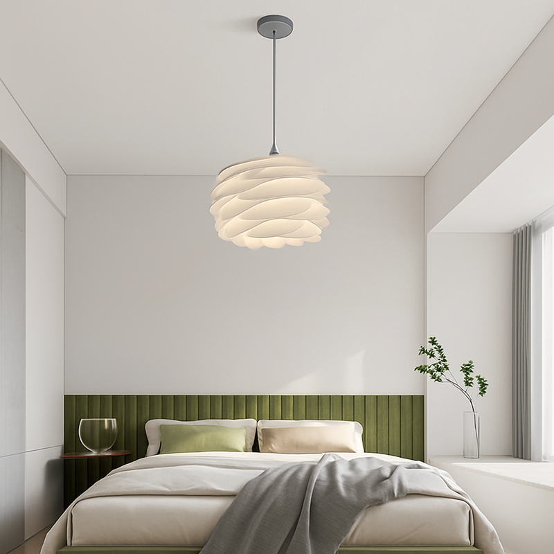 plafonnier design pétales pour décoration intérieure