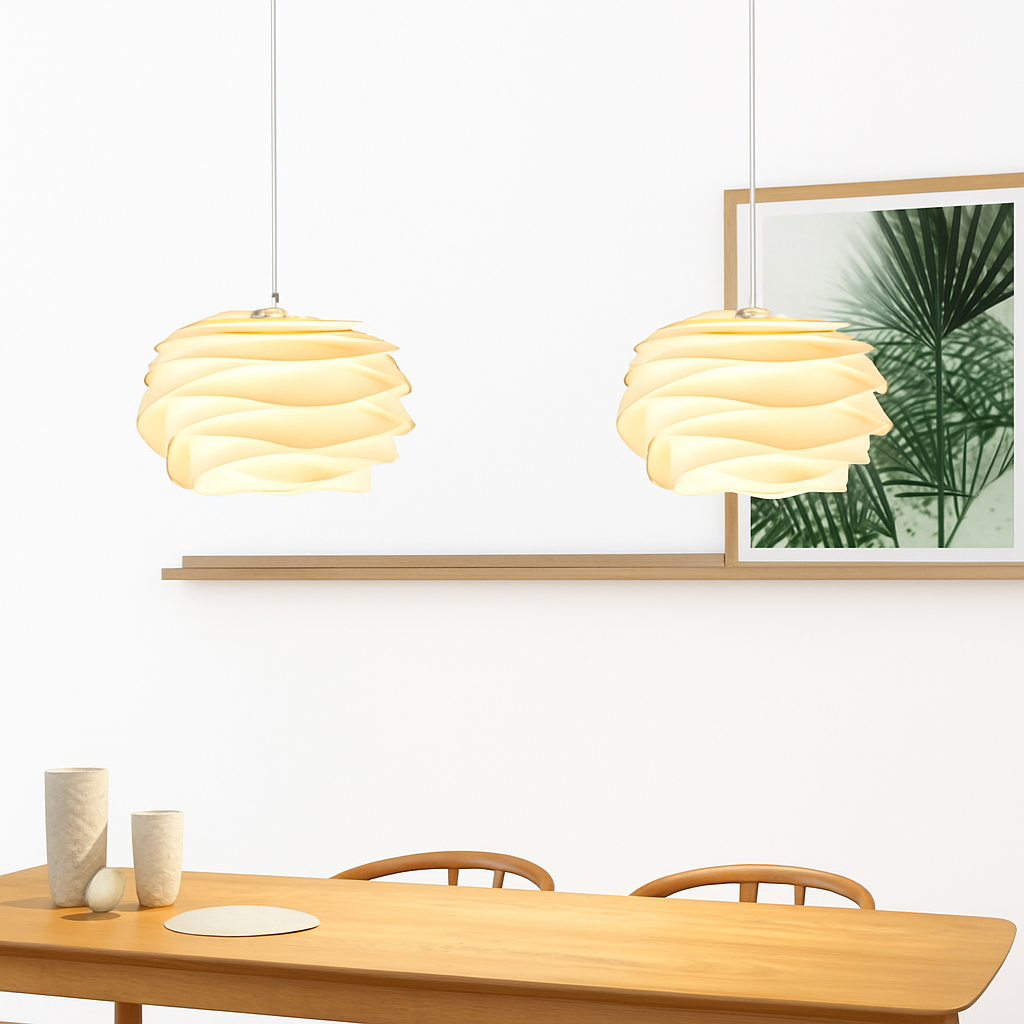 plafonnier design pétales pour décoration intérieure - vue 4 sur 12