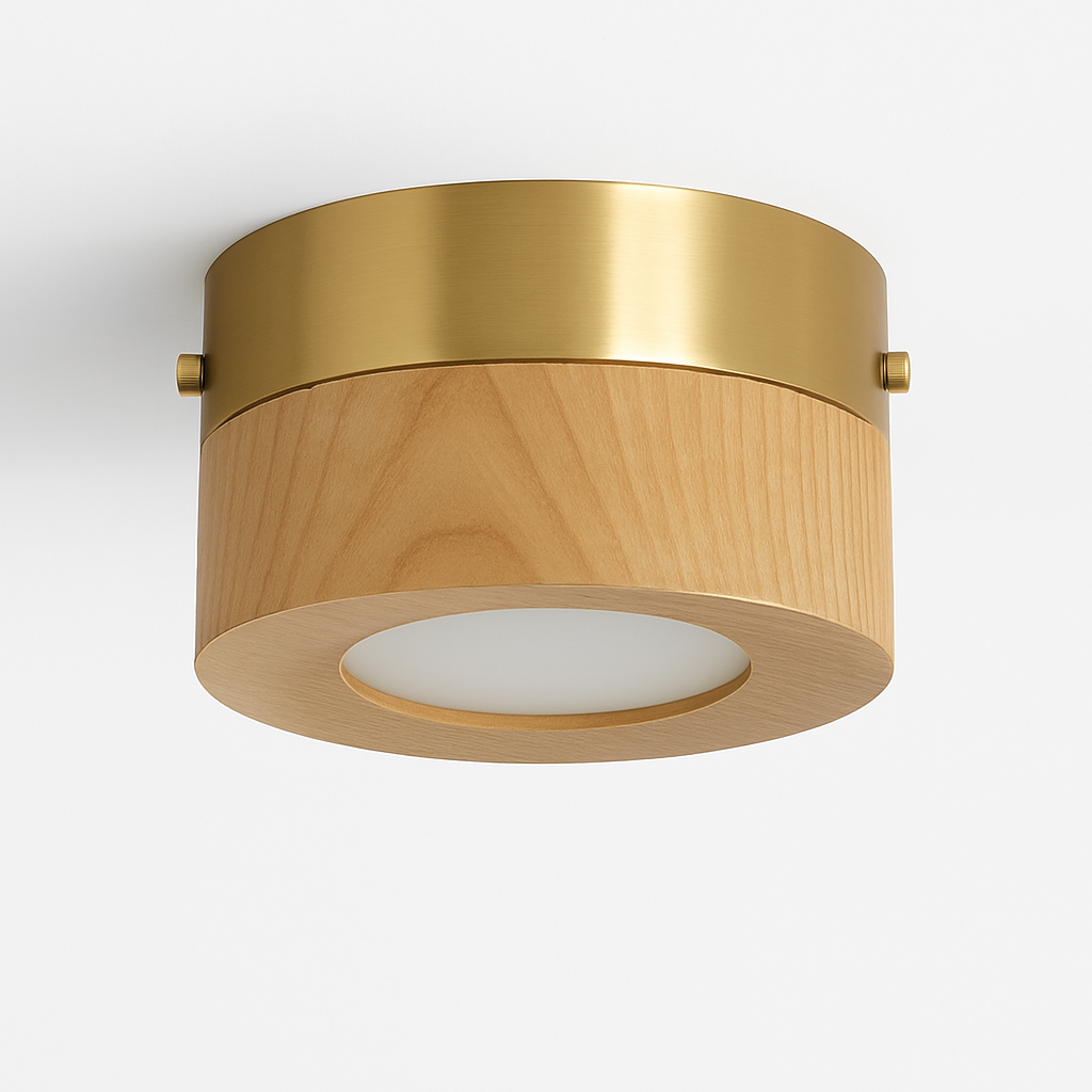 plafonnier en bois design lumineux pour décoration intérieure élégante - vue 6 sur 10