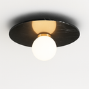 Plafonnier en marbre nordique pour la décoration intérieure salon chambre éclairage en marbre blanc noir vert pierre allée couloir lampe