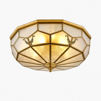 Plafonnier en verre Fashion Vintage