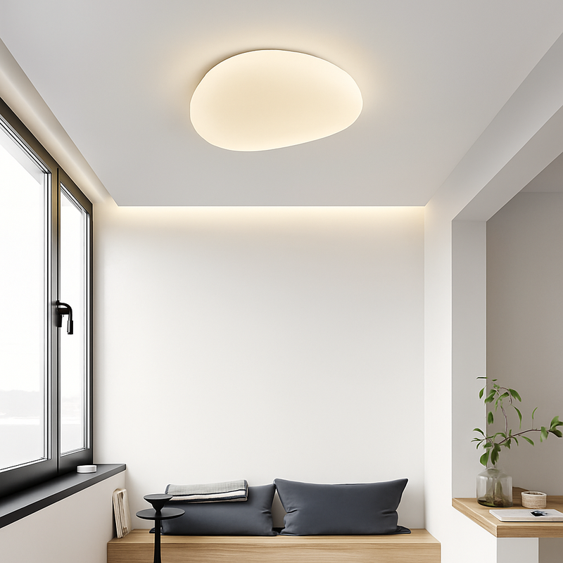 plafonnier à galets à succion pour intérieur et extérieur