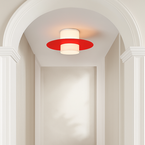 Plafonnier Led allée couloir couloir lustre moderne plafonnier pour salon salle à manger cuisine chambre noir blanc
