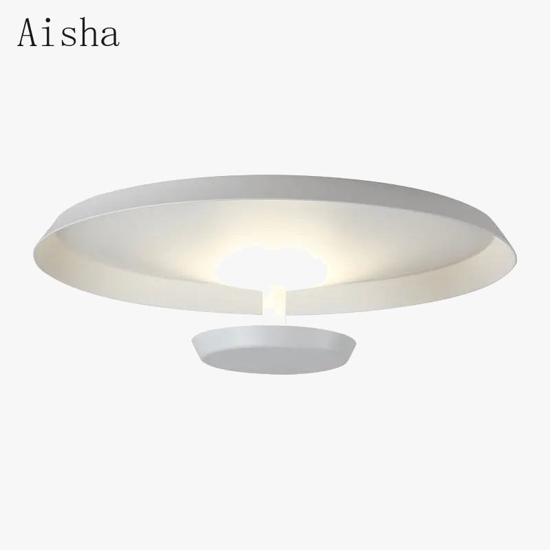 plafonnier led circulaire design créatif pour décoration maison