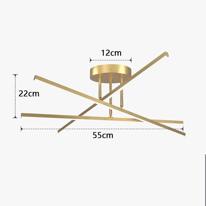 plafonnier led design nordique moderne salon salle manger chambre coucher 2023