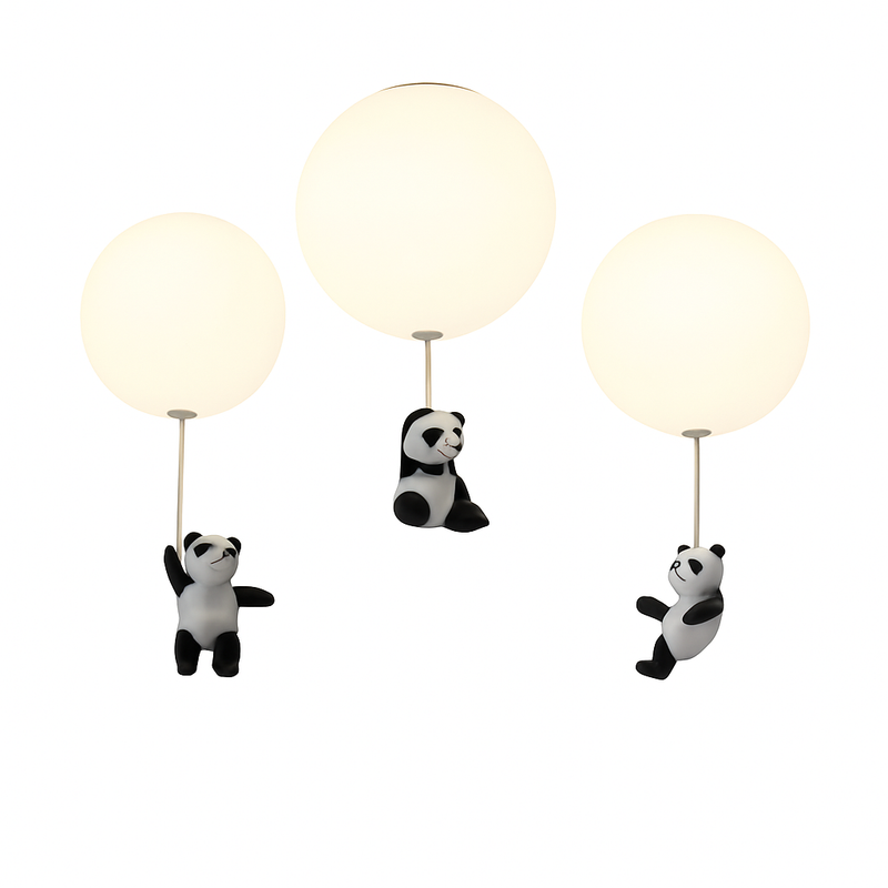 plafonnier led dessin animé belle ours pour enfants