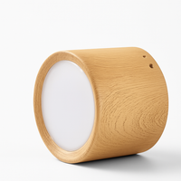 plafonnier led en bois design nordique suspendu pour intérieur moderne