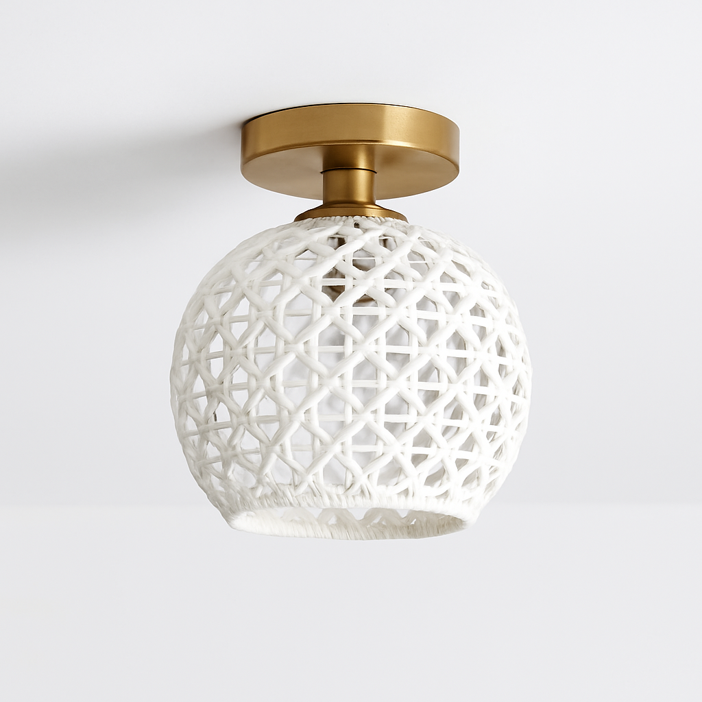 Plafonnier Led en verre au design moderne - vue 13 sur 24