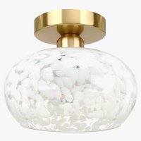 Plafonnier led en verre intérieur chambre/salon