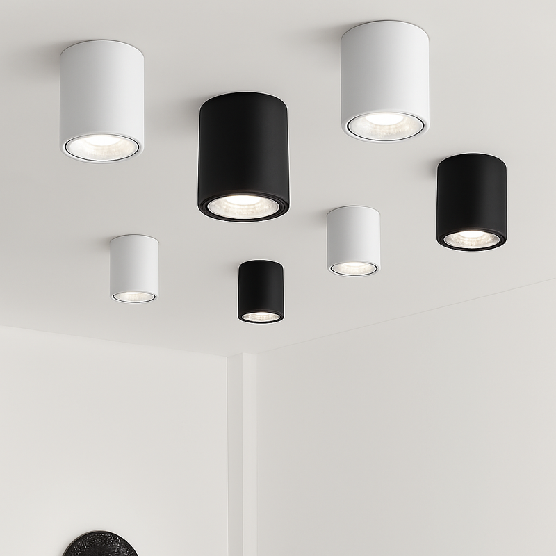 plafonnier led à intensité variable éclairage économique angle ajustable