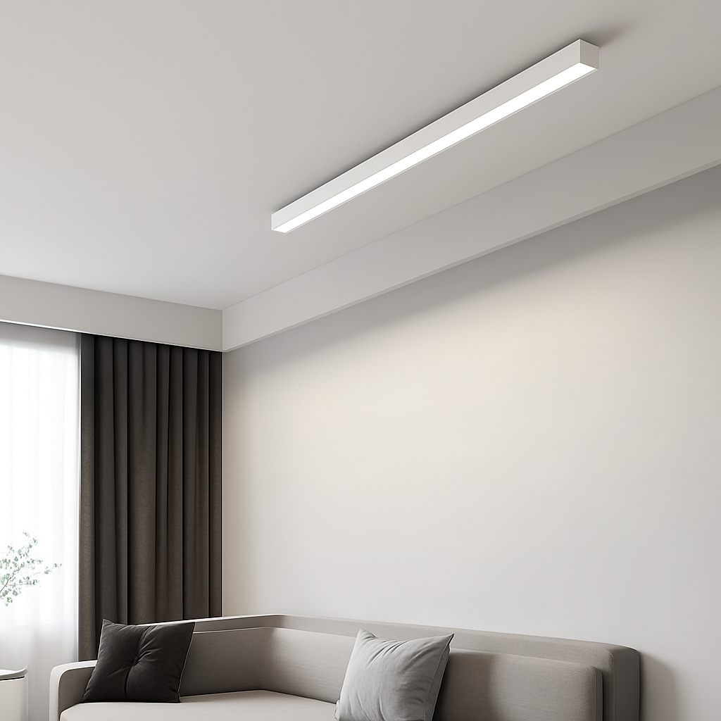 plafonnier led minimaliste ajustable en aluminium - vue 3 sur 15
