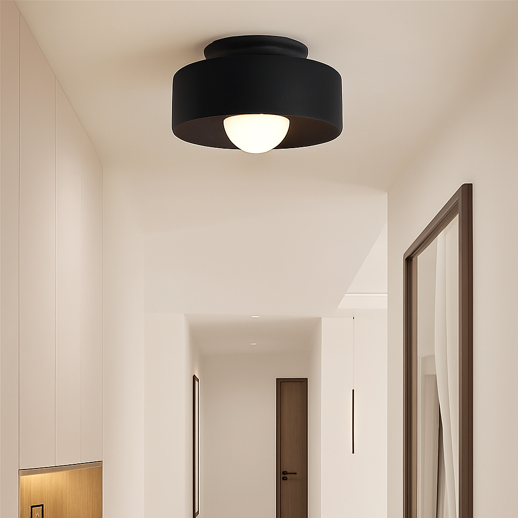 plafonnier led minimaliste design pour intérieur moderne élégant - vue 5 sur 9