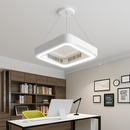 plafonnier led moderne avec ventilateur et télécommande