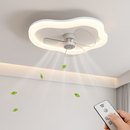 plafonnier led moderne avec ventilateur télécommandé et luminosité réglable