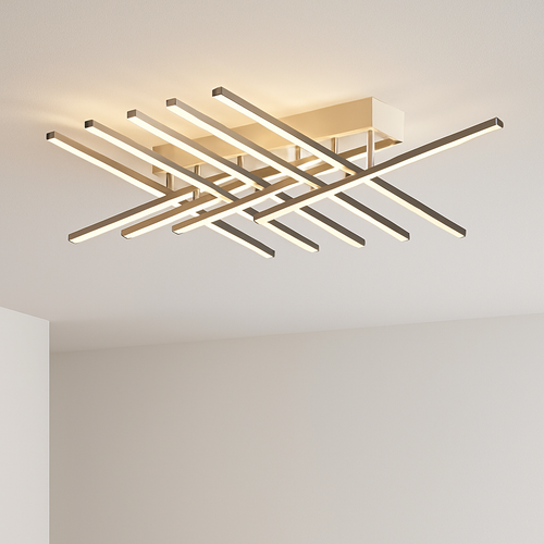 plafonnier led moderne design créatif pour intérieur minimaliste - vue 3 sur 12