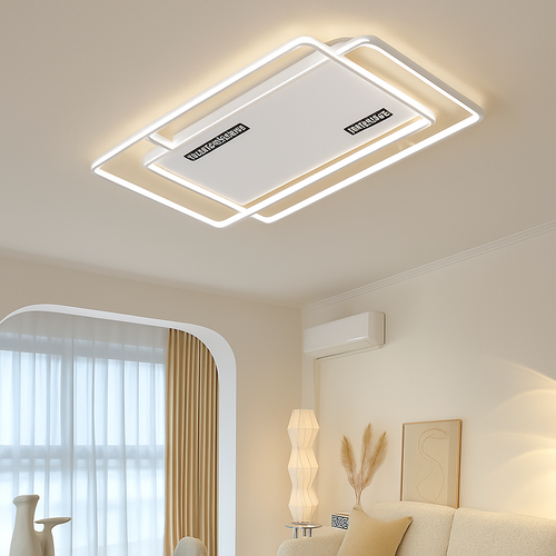 plafonnier led moderne design créatif pour intérieur minimaliste - vue 3 sur 12