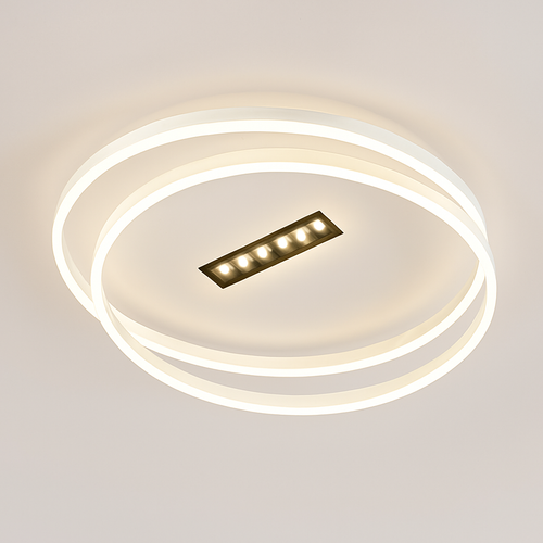 plafonnier led moderne design créatif pour intérieur minimaliste - vue 4 sur 12