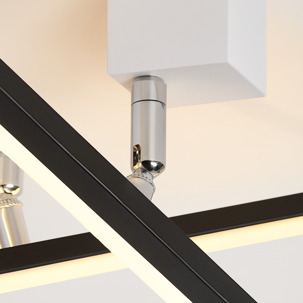 plafonnier led moderne design créatif pour intérieur minimaliste - vue 4 sur 12