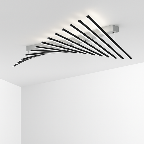 plafonnier led moderne design créatif pour intérieur minimaliste - vue 7 sur 12