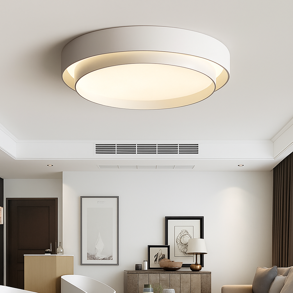 plafonnier led moderne design pour décoration intérieure élégante - vue 6 sur 12
