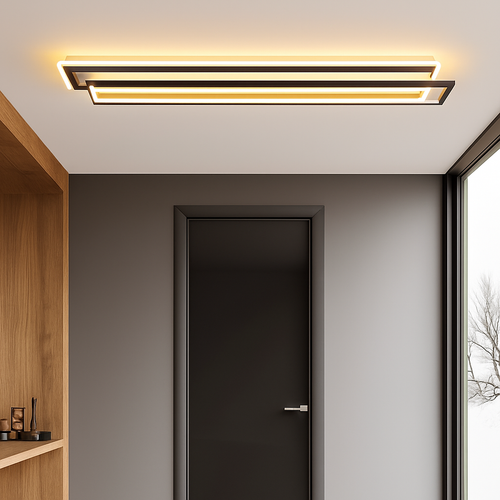 plafonnier led moderne longue bande pour éclairage général