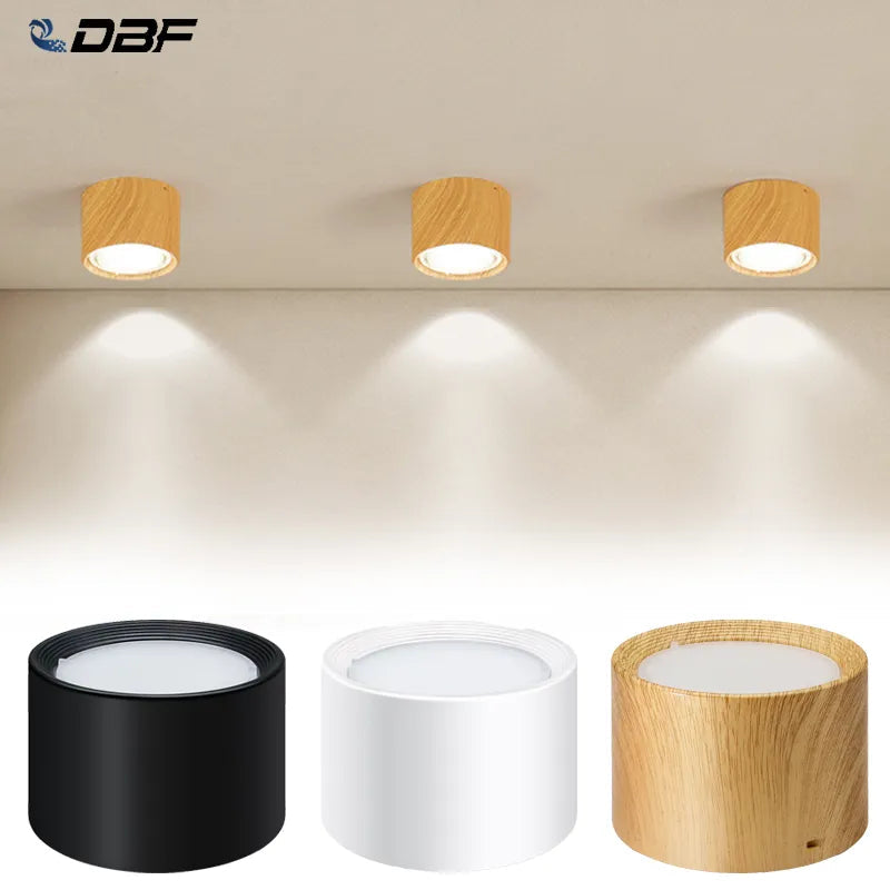 Plafonnier LED moderne à montage en Surface