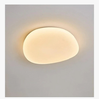 plafonnier led moderne nordique en forme de galets pour intérieur