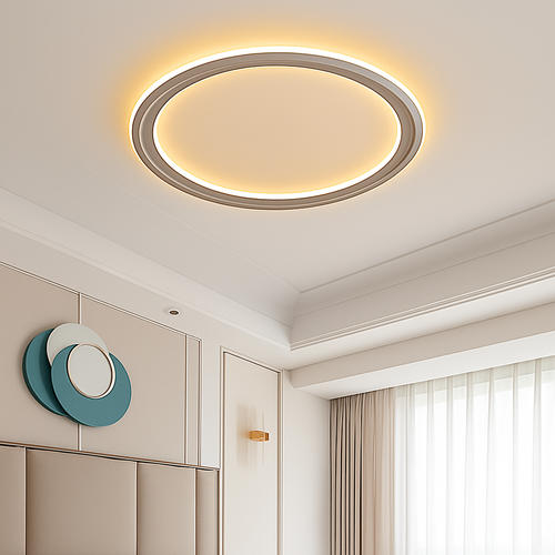 plafonnier led moderne pour décoration intérieure élégante - vue 4 sur 10