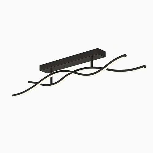 Plafonnier LED moderne pour salon salle à manger couloir allée ligne formes plafonnier décor à la maison luminaire intérieur Lustre